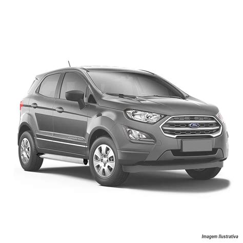 Estribo Lateral Ecosport 2013 A 2021 Aluminio Natural A3 Gtnox