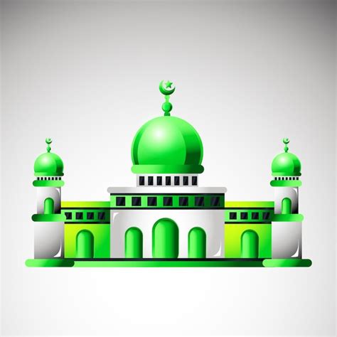 Premium Vector Islamic Masjid Mosque Vector Design