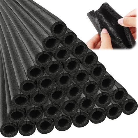 Amylove 24 Pcs Insulating Foam Pipe Insulation Foam Tube Freeze