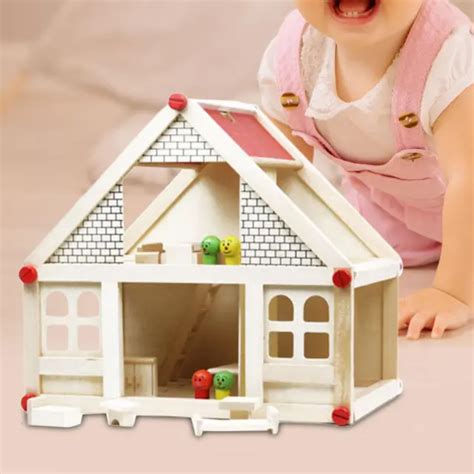 Maison De Poup E En Bois D Kits De Bricolage Miniatures Cadeau