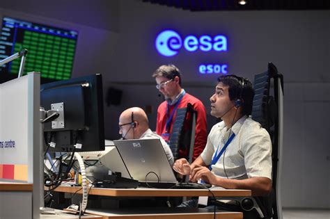 Esa Sentinel A Launch Event At Esoc