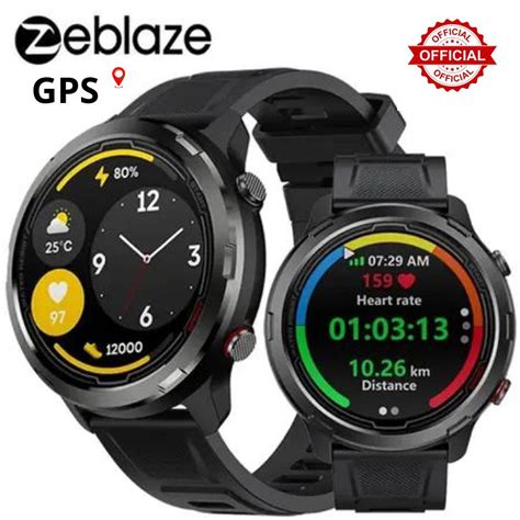 Smartwhatch Zeblaze Stratos Lite Gps Esporte Shopee Brasil