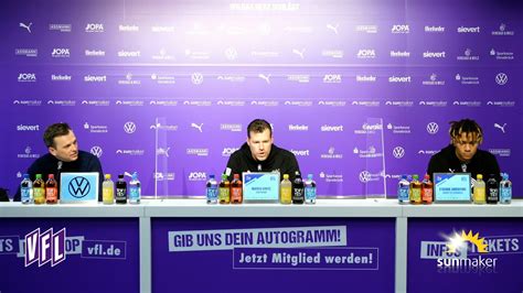 VfL TV Spieltags Pressekonferenz Würzburg YouTube