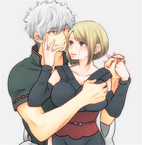 Sakata Gintoki And Tsukuyo Gintama Drawn By Paleatus Danbooru