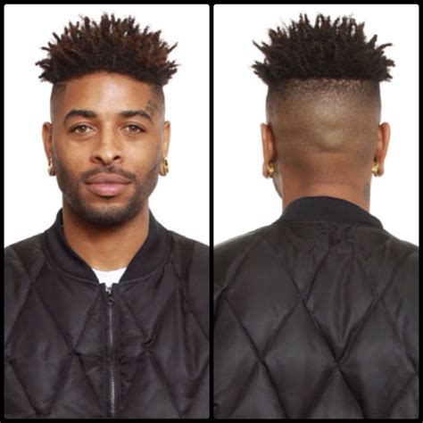 Tiny Spiked Dreads With A Bald Fade Hair And Beard Styles Hair