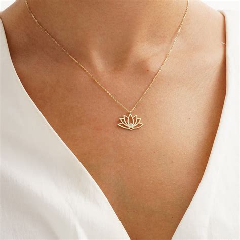 Lotus Necklace Artofit