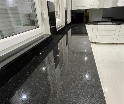 Placi Granit Black Galaxy Placare Living Bucatarie Terasa Scari