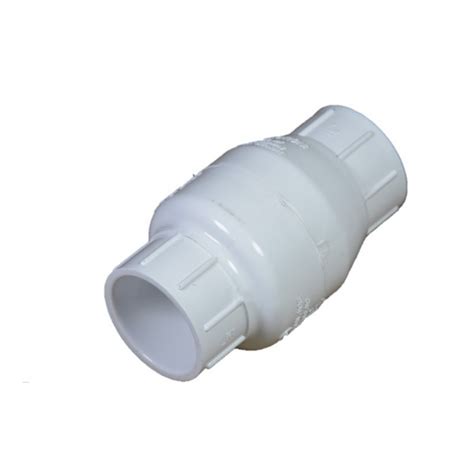 1 12 Pvc Swing Check Valve Drainage Connect