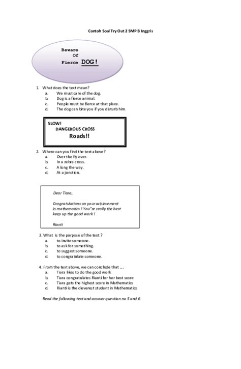 √ Get Soal Bahasa Inggris Kelas 2 Semester I Dan Kunci Jawaban Png