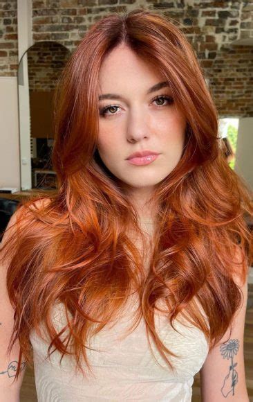 Warm And Inviting Fall Hair Colour Inspirations Rustic Copper Hair Colour