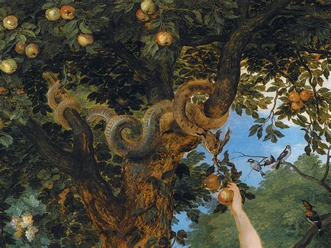 Achasma The Garden Of Eden With The Fall Of Man Detail By Peter Paul