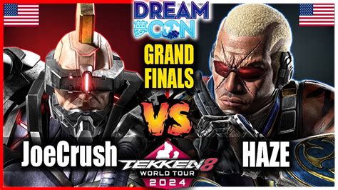 Joecrush Jack Vs Haze Raven Grand Finals Tekken Dreamcon