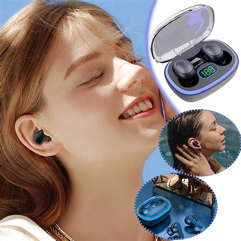 Jrocdr Bluetooth Earbuds With Noise Cancellation Clear Calls Earbuds Wireless With Mic Deep Bass