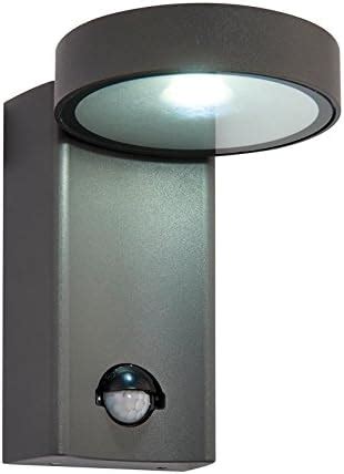 Saxby 67696 Oreti IP44 PIR Outdoor 10W LED Wall Light With 180 Degree