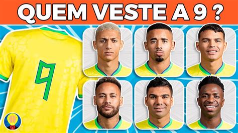 Adivinhe Os Jogadores De Futebol Pela Camisa Quiz De Futebol Youtube