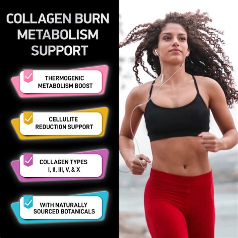 Mua Thermogenic Multi Collagen Burn Capsules Advanced Collagen Complex Type I Ii Iii V X