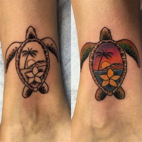 150 Cute Sea Turtle Tattoos Designs With Meanings 2023