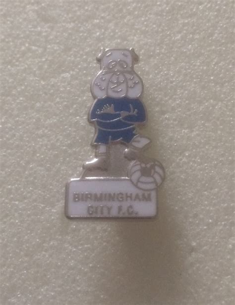 Birmingham City Enamel Badge Brummie Mascot 1 The Brummie Badgeman