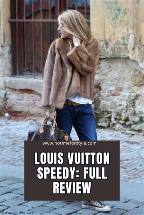 Louis Vuitton Speedy Full Review No Time For Style