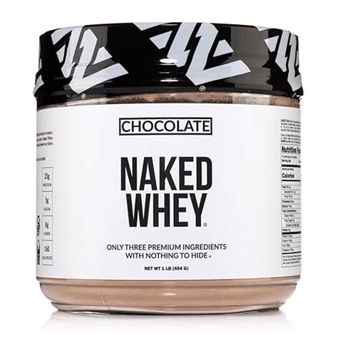 Naked Chocolate Whey Lb All Natural Grass Fed Whey Protein Powder Organic Cacao And Coconut
