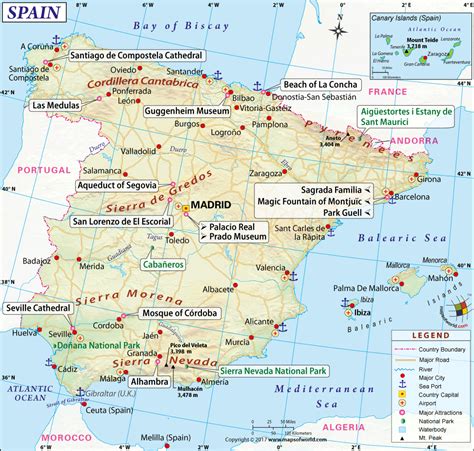 Spain Map Map Of Spain Collection Of Spain Maps