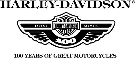 Harley Davidson 1903 2003 Logo Vector - (.Ai .PNG .SVG .EPS Free Download)