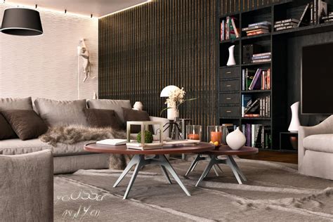 Modern - Living room - Project - Evermotion