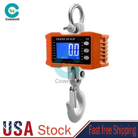 Kg Lbs Heavy Duty Digital Crane Scale High Precision Electronic