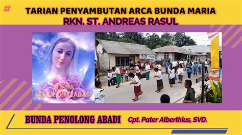 Penyambutan Arca Bunda Maria Di RKN ST ANDREAS RASUL YouTube