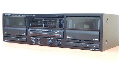 Kenwood Kx W Dual Record Double Cassette Deck With Auto