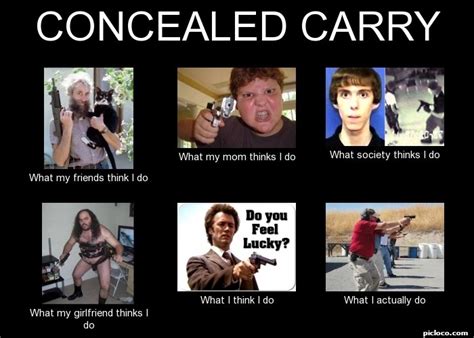 Concealed Carry What My F Perception Vs Fact Picloco