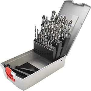 Bosch Professional 25 Pz Set Di Punte Per Metallo HSS G ProBox Per