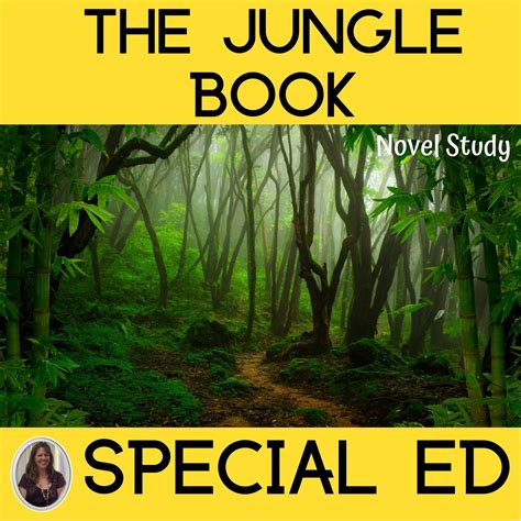 The Jungle Book Novel Study for Special Education with chapter