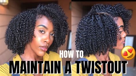 How To Maintain Your Twistout For Days Preserving Overnight Tips And Moretwistout 101 Pt 3