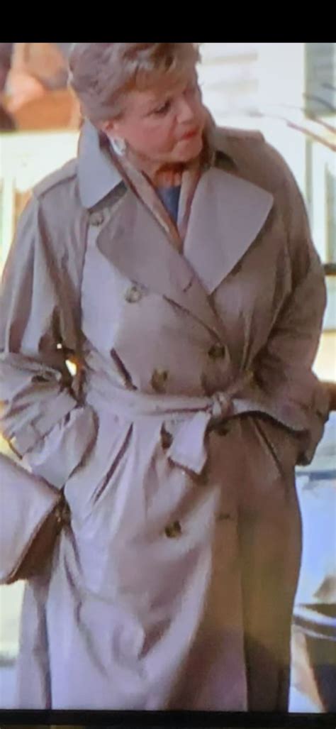 Angela Lansbury Burberry Trench Coat Ripped How To Wear Burberry Trench