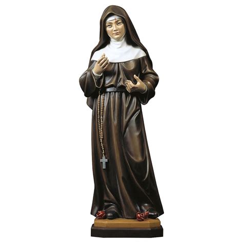 Statue of St. Bernadette Soubirous Carved in Valgardena Wood and ...