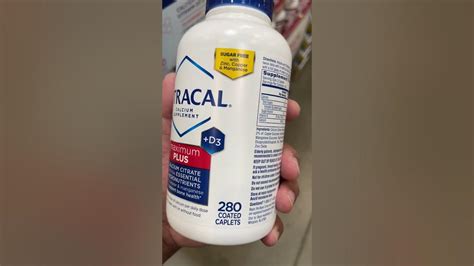 Citracal Maximum Calcium Citrate Caplets On Sale In Costco Exp June 11 2023 Costco Youtube