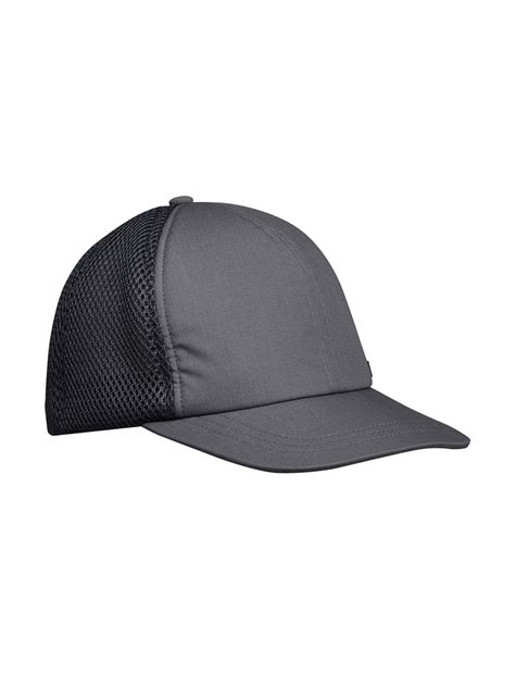 Buy Forclaz By Decathlon Unisex Grey And Black Solid Snapback Cap Caps