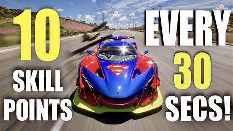 Skill Points Every Seconds Fastest Forza Horizon Afk Money