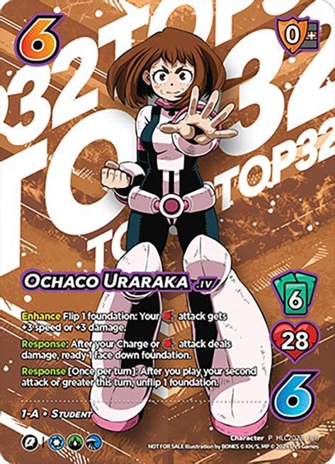 Ochaco Uraraka Hero League Championship Top Universus My