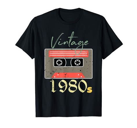 Vintage Cassette Tape 1980s T Shirt Seknovelty