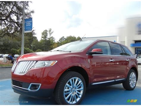 2013 Ruby Red Tinted Tri Coat Lincoln Mkx Fwd 78121884