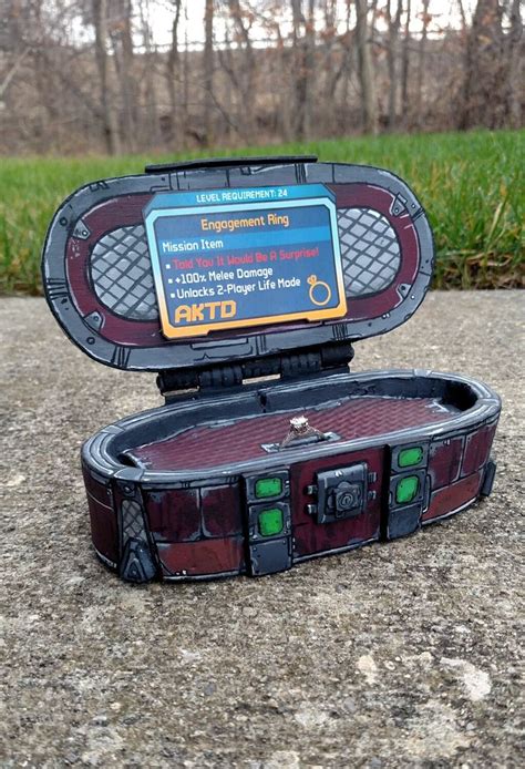 Borderlands Ring Box Best Engagement Ring Ever