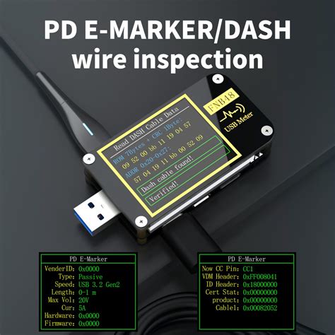 Fnb Pd Trigger Voltmeter Ammeter Current And Voltmeter Usb Tester Qc