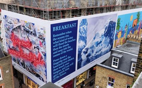 Embrace Building Wraps Deliver Art On Carnaby Street