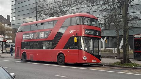 Full Journey On London Bus Route 21 Lewisham Shopping Centre