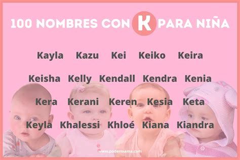 Nombres Con K Para Ni A Origen Y Significado Poder Mam