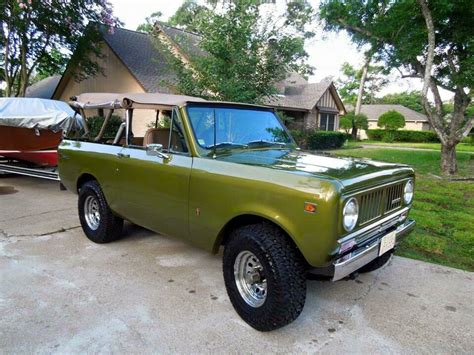 Green scout II | International scout ii, International scout ...