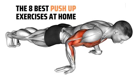 The 8 Best Push Up Exercises To Get A Huge Chest At Home Youtube