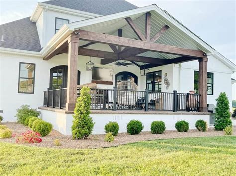 Black Wrought Iron Porch Railing Ideas Soul And Lane
